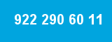 922 290 60 11 922 290 60 11